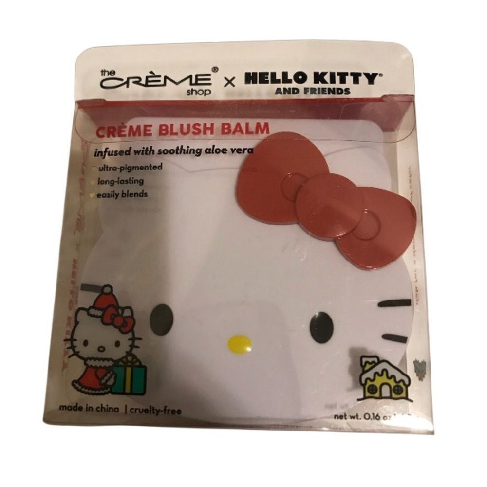 The Creme Shop Hello Kitty Creme Blush Balm in Cranberry Crush